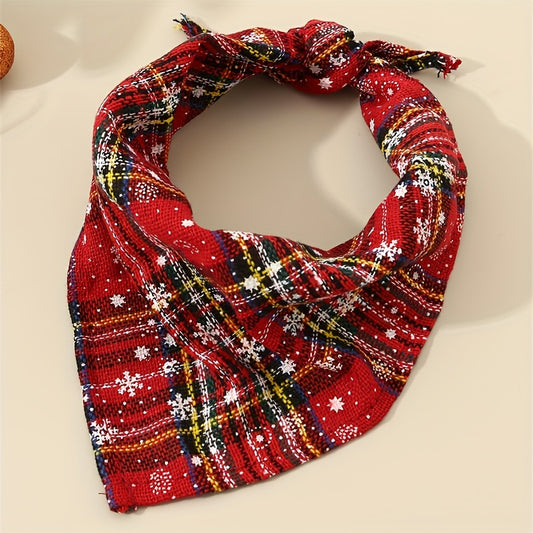 Pawlidays Boutique Christmas Striped Scarf